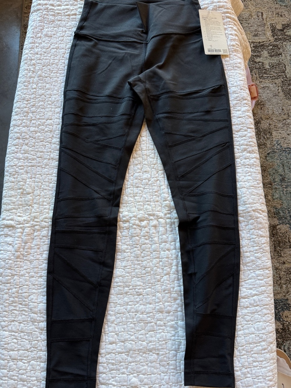 lululemon athletica Wunder Under High Rise mesh cutout legging - size 10
